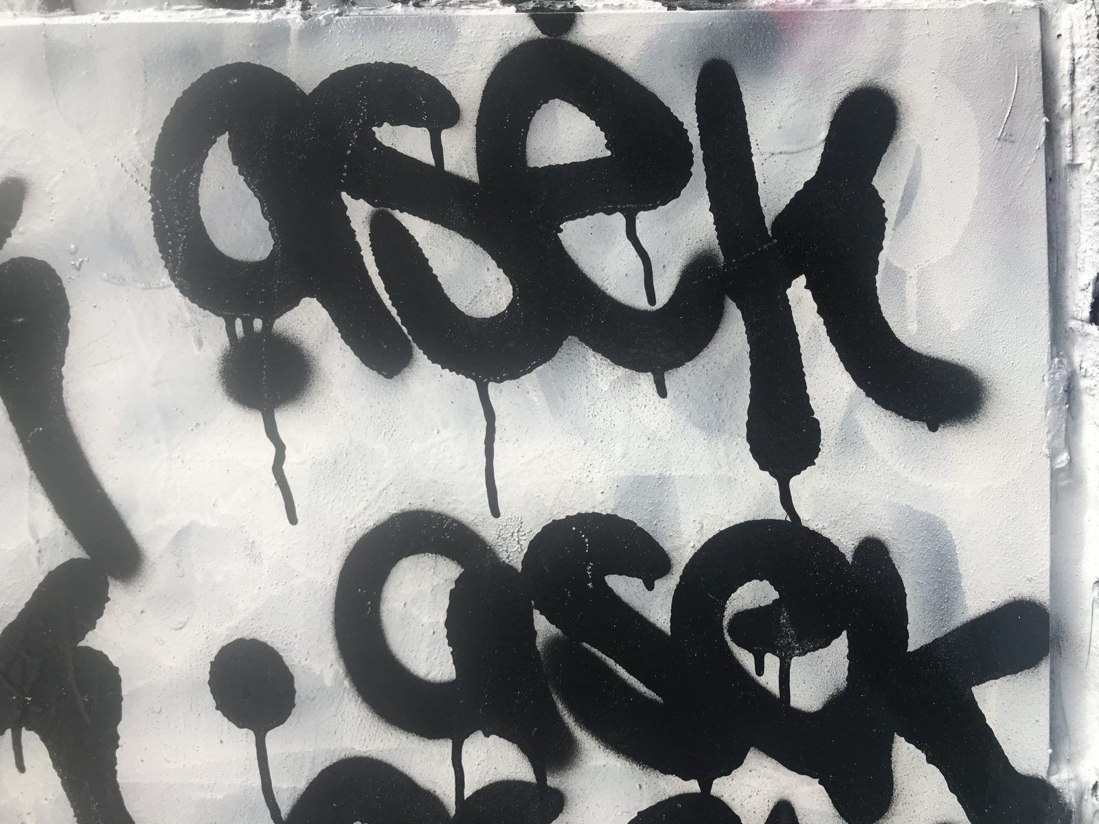 assault graffiti in dc