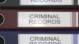 Binders for criminal records