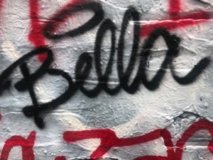 intent to frighten - graffiti in DC