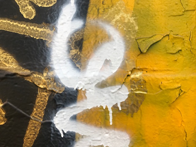 Marijuana conviction in DC - graffiti on wall