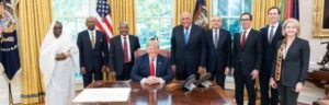 Trump at Resolute Desk